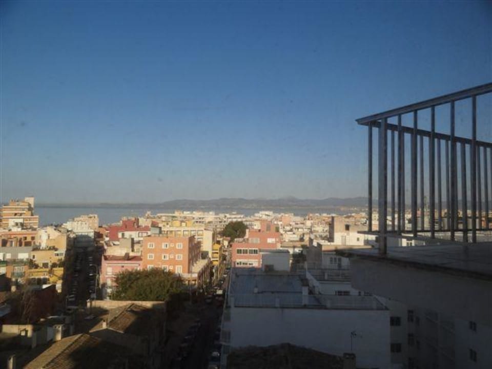 Aussicht vom Habana durch Fenster MLL Palma Bay Club Resort