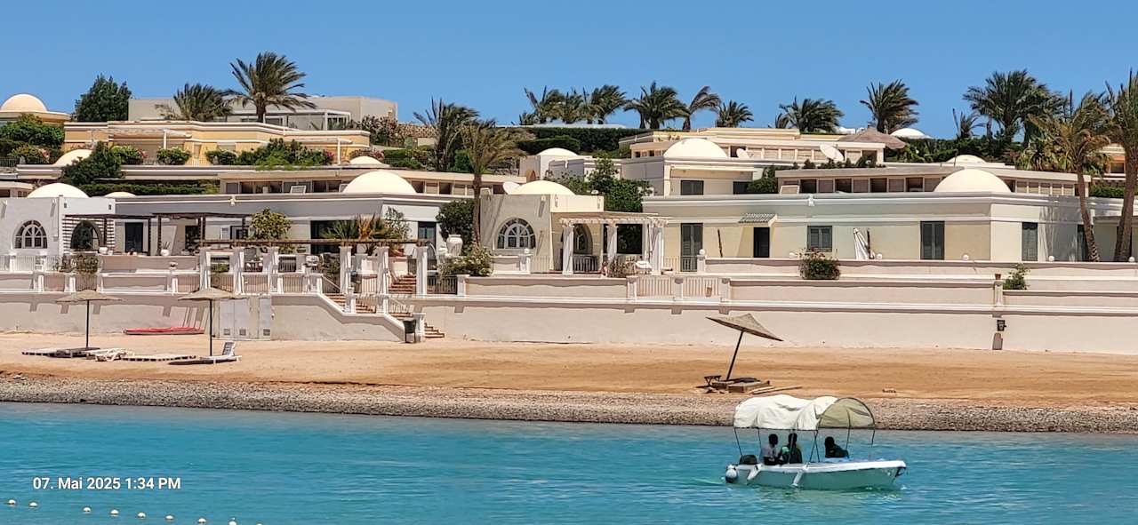 Ausblick Sultan Bey Hotel, El Gouna