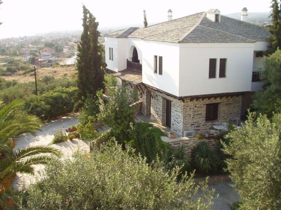 Aussicht vom Balkon Hotel Geranion Village