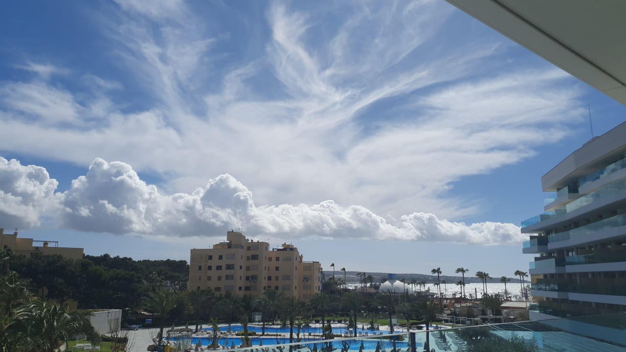 Ausblick Hipotels Gran Playa De Palma