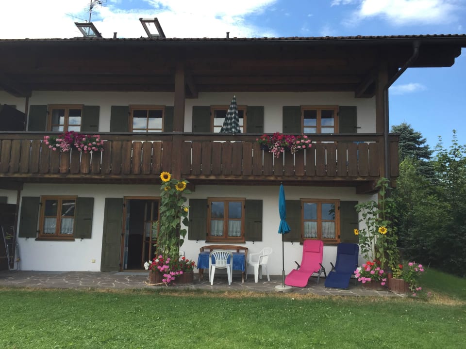 Terrasse/Balkon vom Ferienhaus Hof am Weissensee