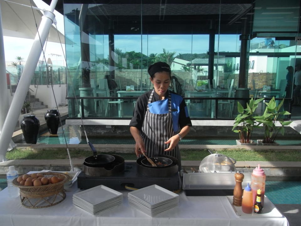 Frühstück Samui Resotel Beach Resort