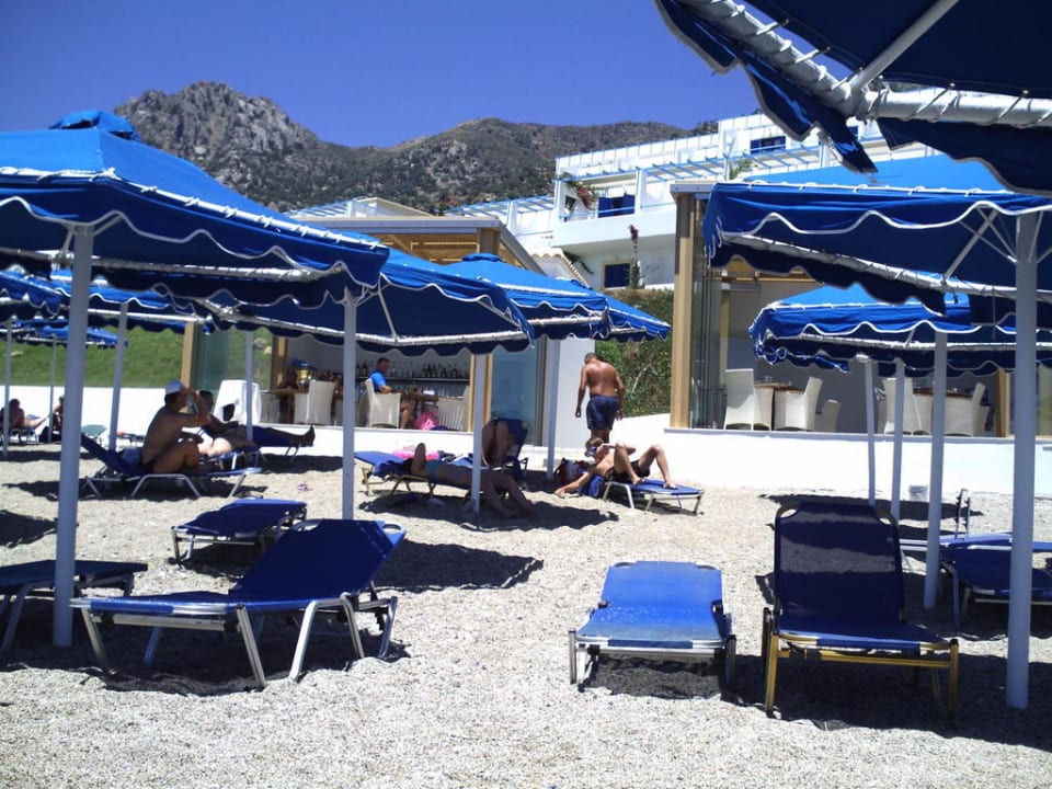 Strand mit Beach Bar Mitsis Family Village