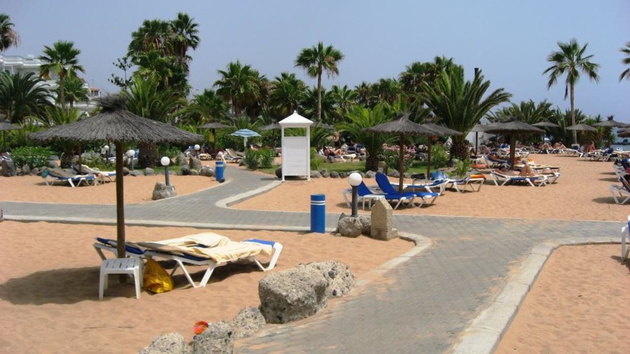 Strandbereich der Anlage Hotel Riu Palace Tenerife