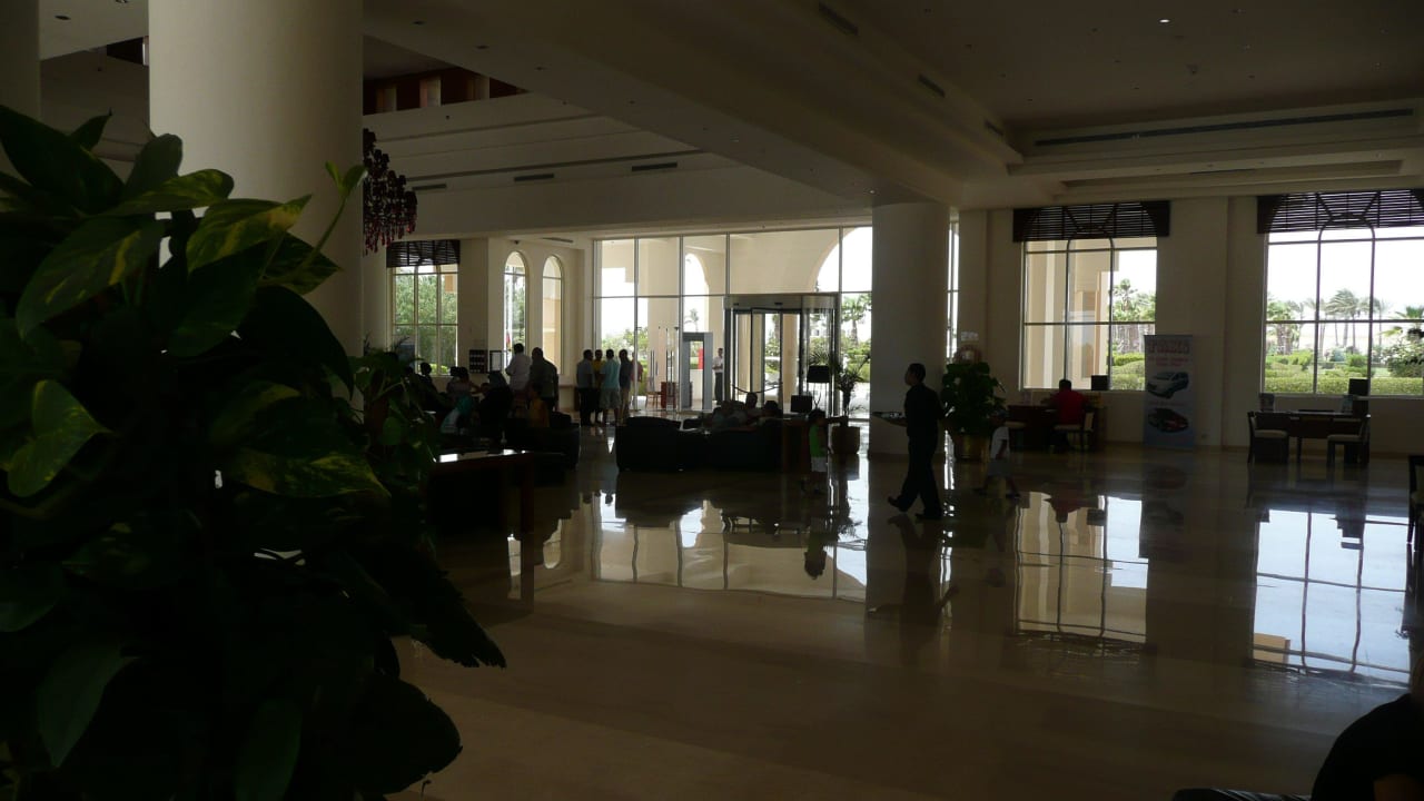 Morgenstimmung in der Lobby Cleopatra Luxury Resort Makadi Bay