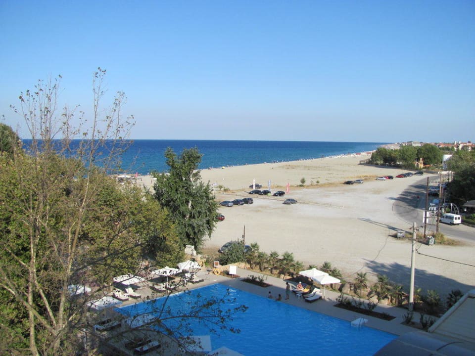 Balkonblick Cronwell Platamon Resort