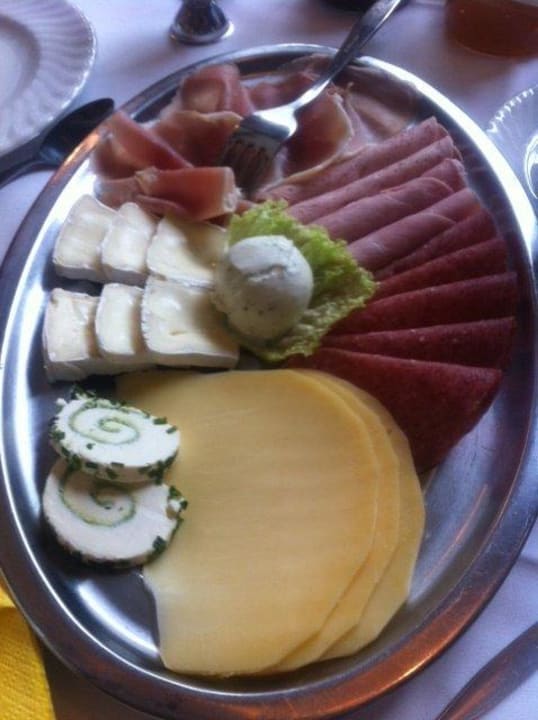 Frühstücksplatte für 2 Personen Hotel Geschermann