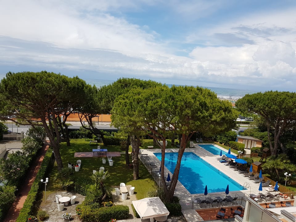 Ausblick Versilia Palace Hotel