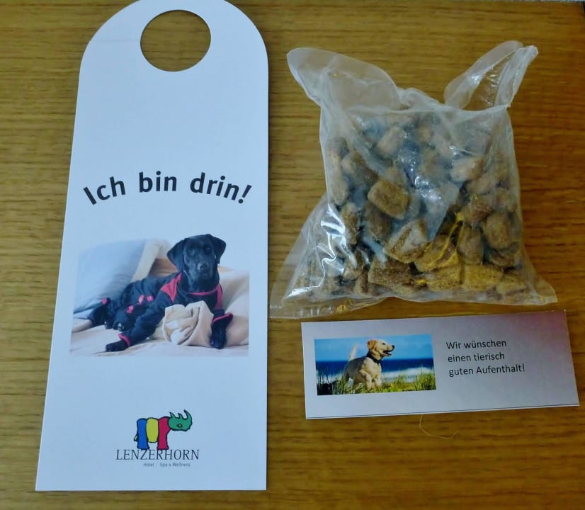 Selbst Hunde gelten als VIP Hotel Lenzerhorn – Alpine Stay, Spa & Savour