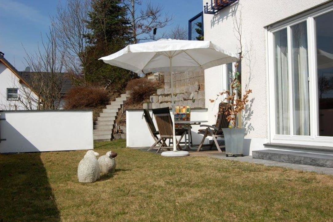 Terrasse Ferienwohnung Gruenhage