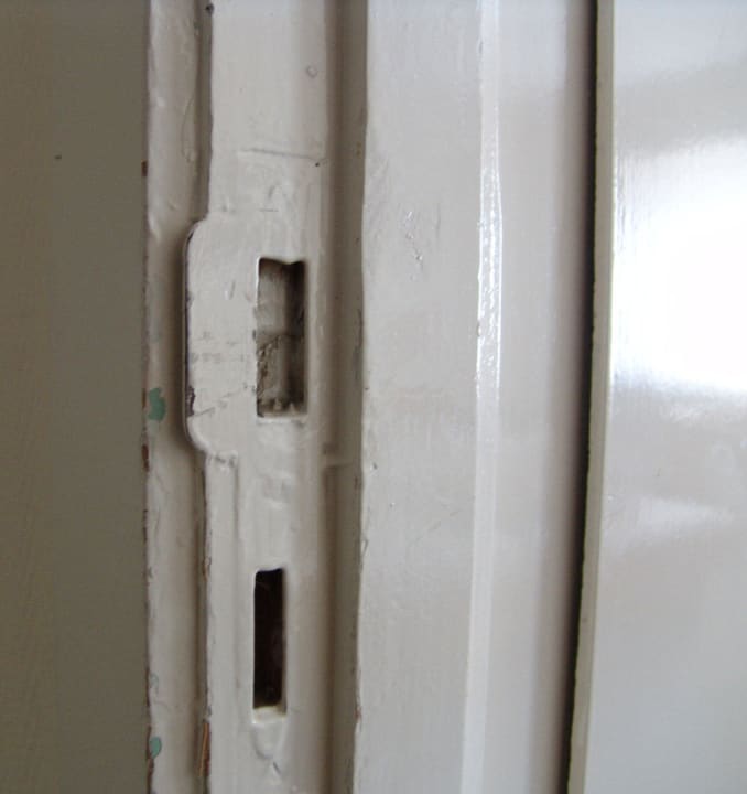 Türbeschlag im Zimmer Köhn's Hotel