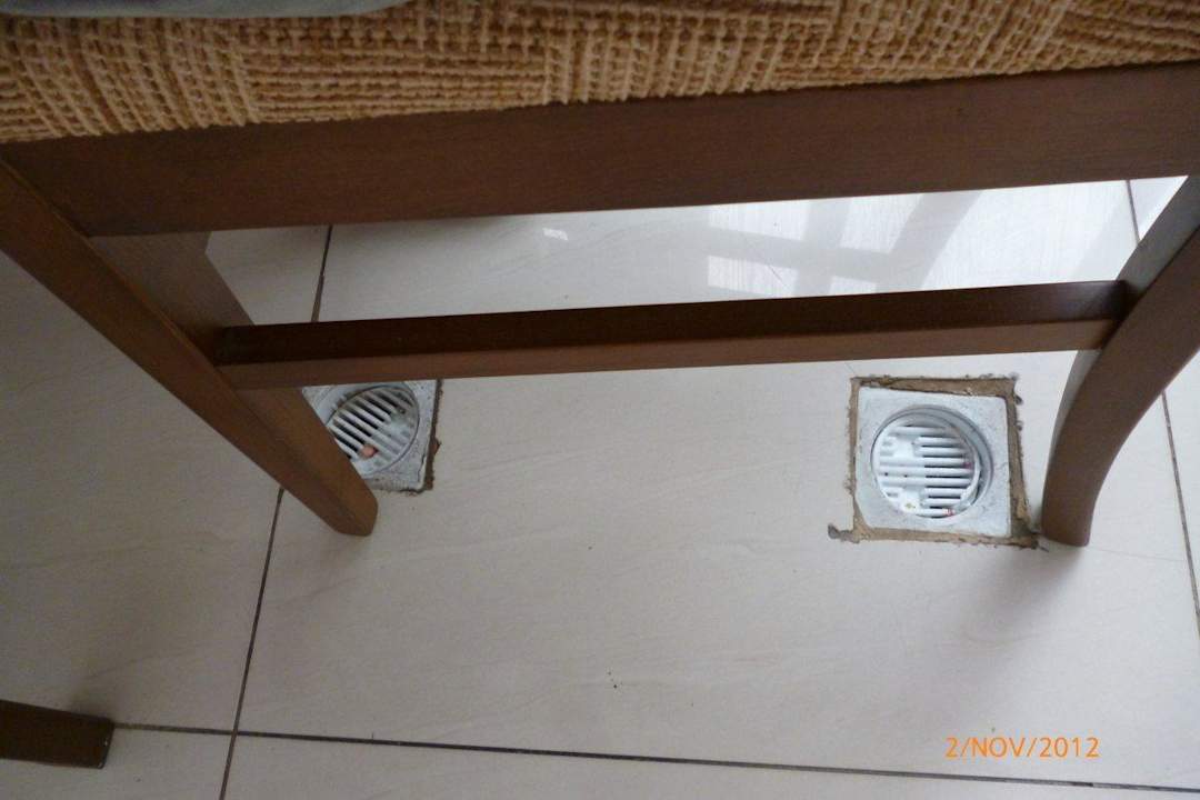 Gefahrenquelle im Restaurant Hotel Aslan City Kleopatra