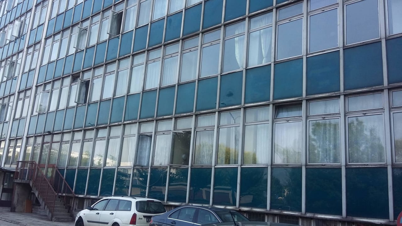 Hotel z zewnątrz Hotel Start