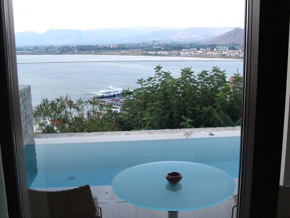 Suite mit Privatpool von Innen Nafplia Palace Hotel & Villas