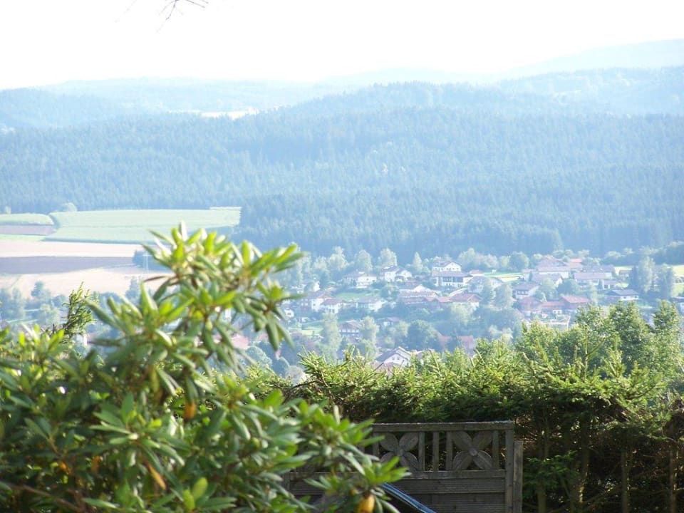Vom Hotel Richtung Rinchnach Hotel Haus am Berg