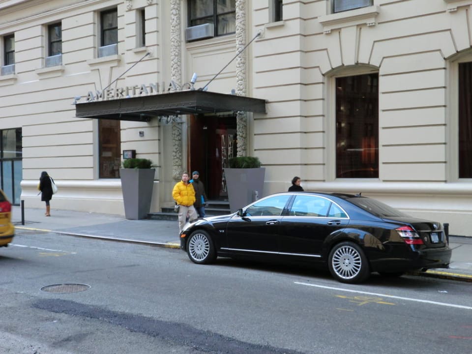 Hoteleingang Ameritania