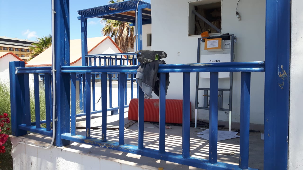 Renovierung Bungalow beim Las Gaviotas Nähe Strand 10. Mai 2 Aldiana Club Fuerteventura