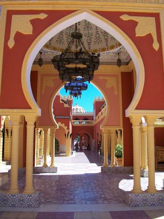 Einer der vielen Bögen Pickalbatros Alf Leila Wa Leila Resort - Neverland Hurghada