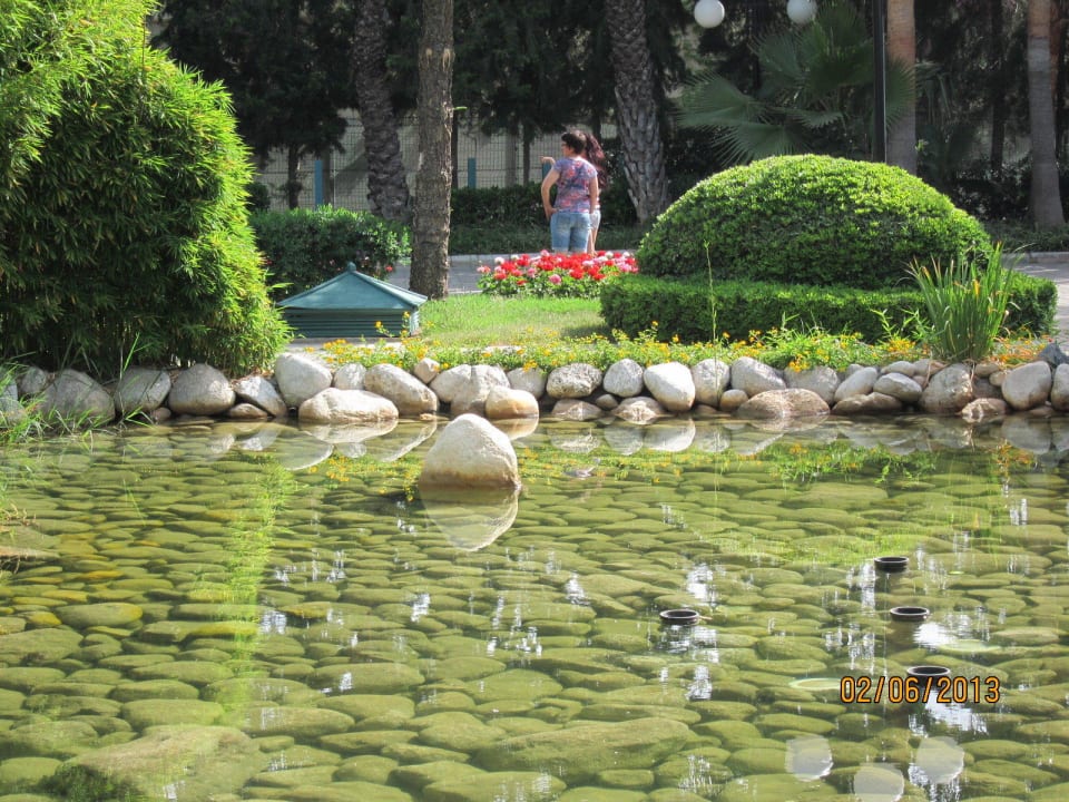 Teich beim Restaurant  Labranda Alantur Resort