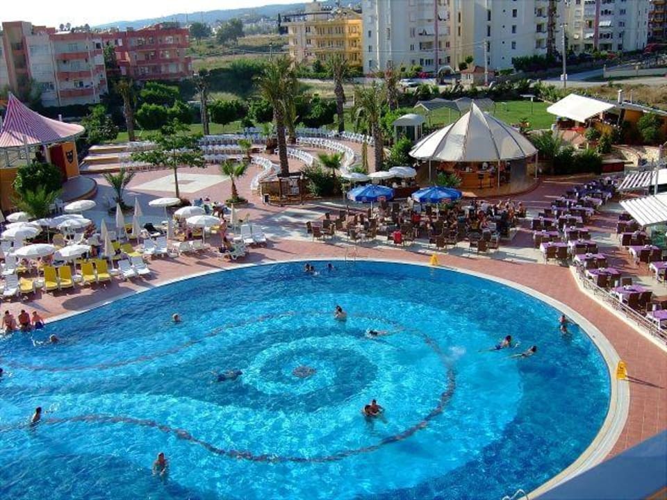 Pool von oben My Home Resort