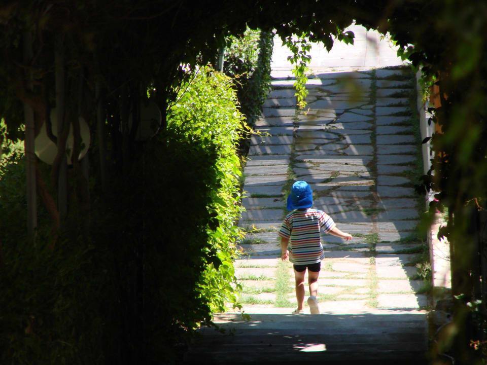 Treppenbereich Richtung Strand Lindos Mare, Seaside Hotel