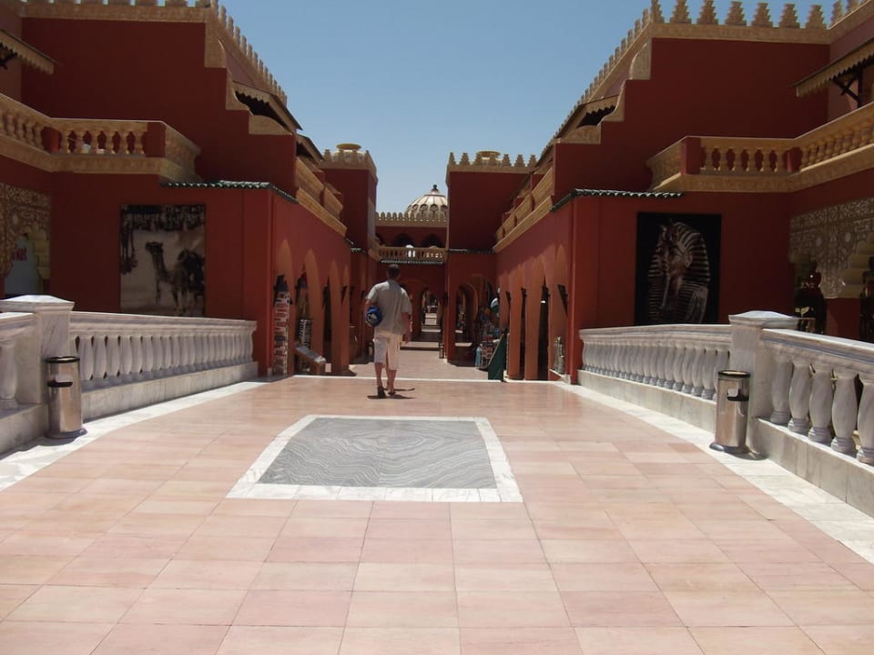 Eingangsbereich Pickalbatros Alf Leila Wa Leila Resort - Neverland Hurghada