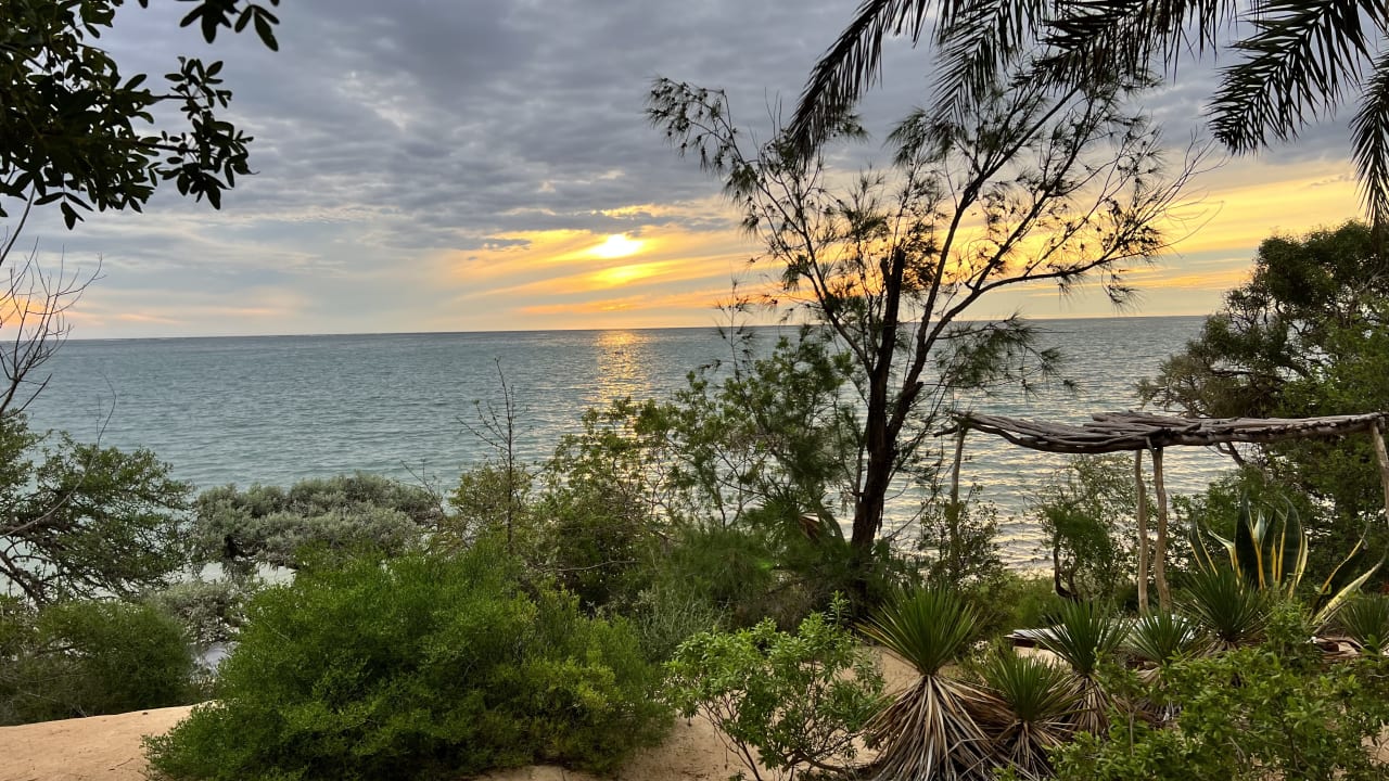 Ausblick Hotel Le Paradisier
