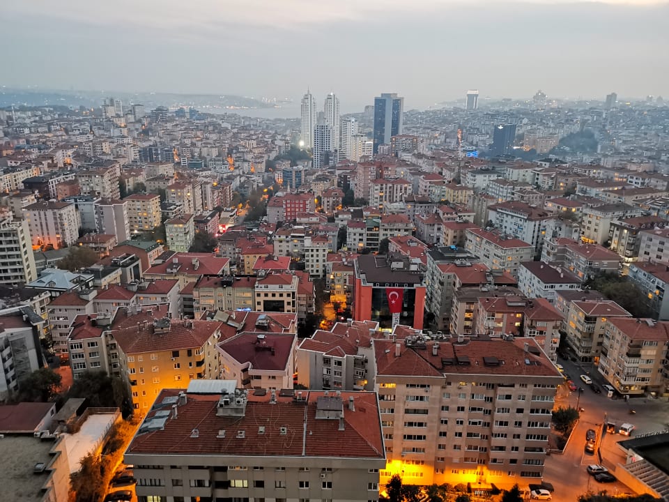 Ausblick Fairmont Quasar Istanbul
