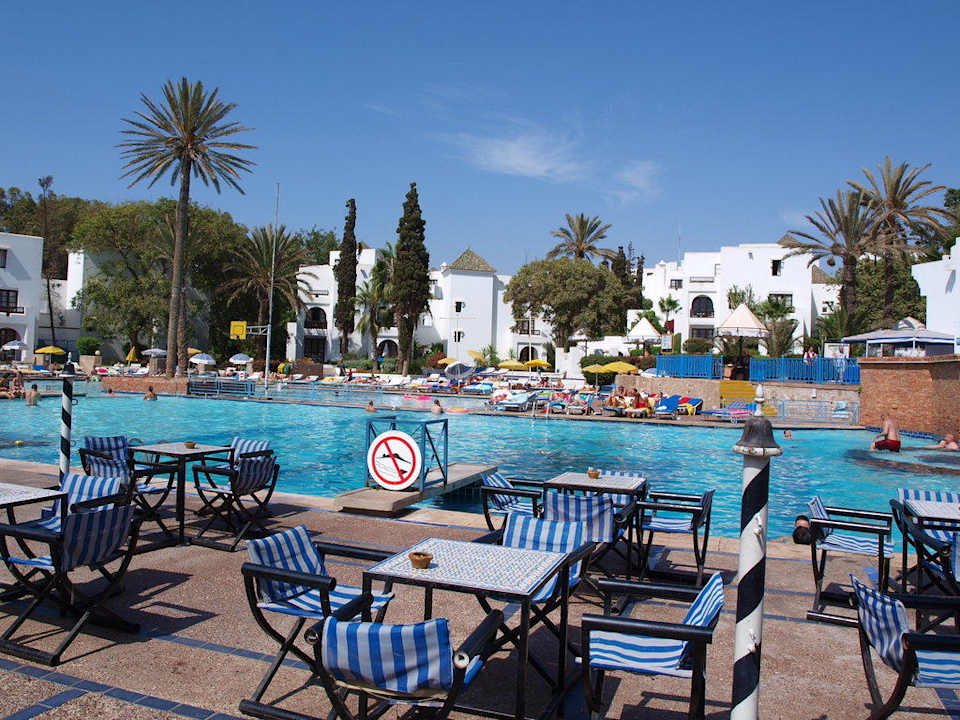 Pool und Hotelkomplex Caribbean Village Agador  (Agador Tamlelt)