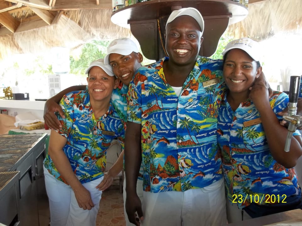 So fröhlich sind die Bartender Dreams La Romana Resort & Spa