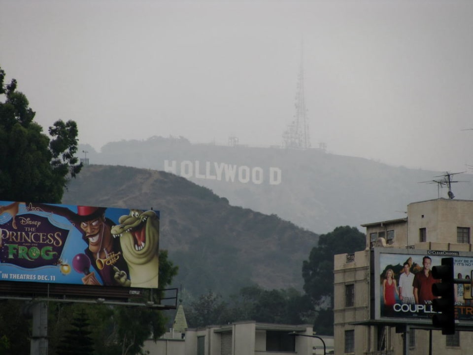 Ausblick vom Hotel Loews Hollywood Hotel