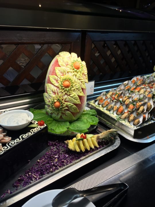 Frisches Speisen Hotel Kalithea Horizon Royal