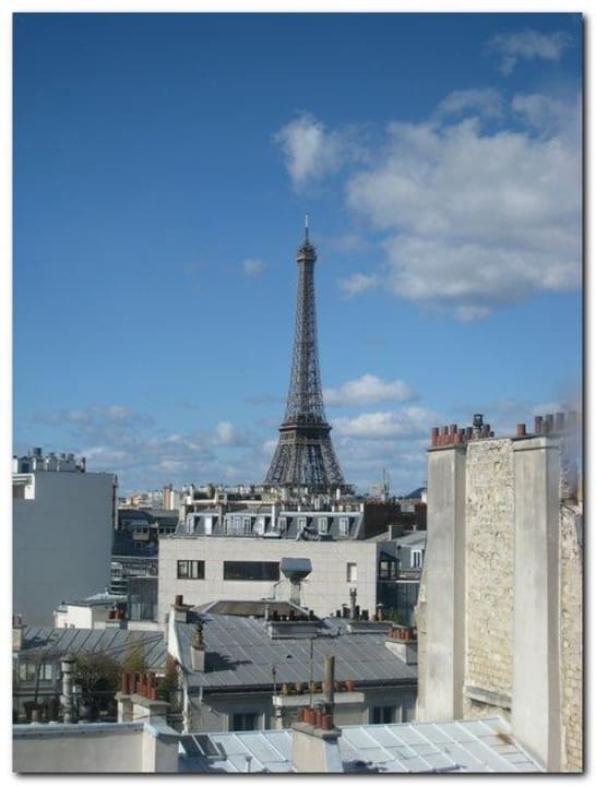 Aussicht aus dem achten Stock Hotel Ibis Paris Tour Eiffel