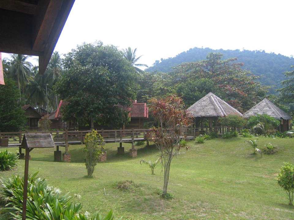 Blick von der Terrasse Hotel Aseania Resort