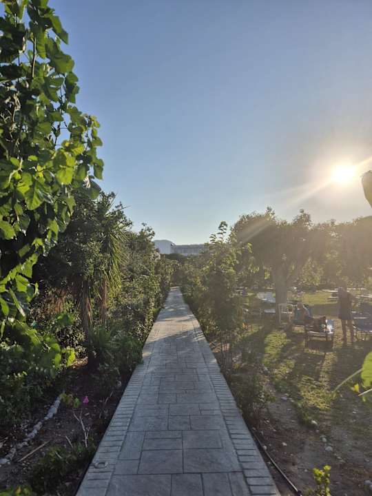 Gartenanlage Irene Palace Beach Resort Club alltoura