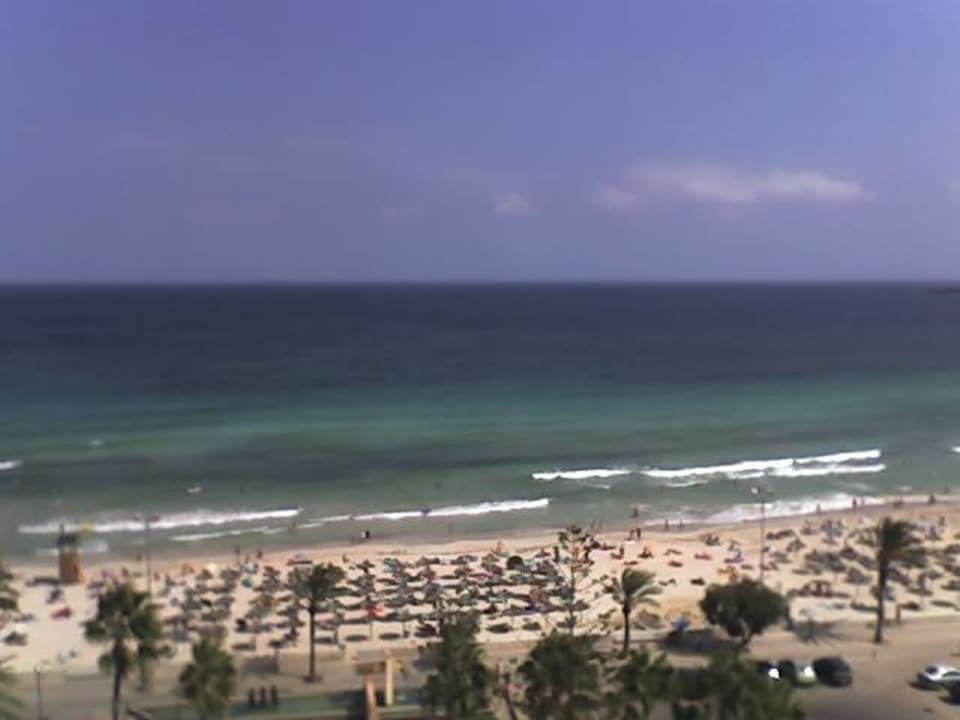 Zimmeraussicht 9. Stock CM Playa del Moro