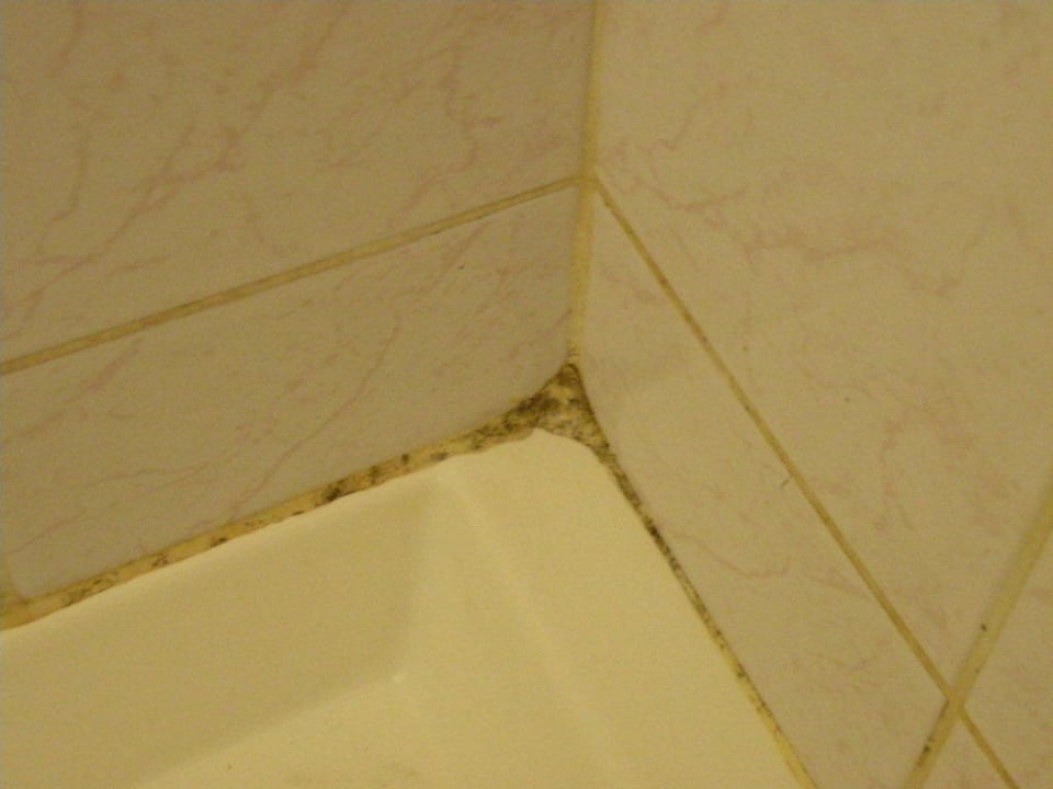 Duschkabine von innen Enki Hotel