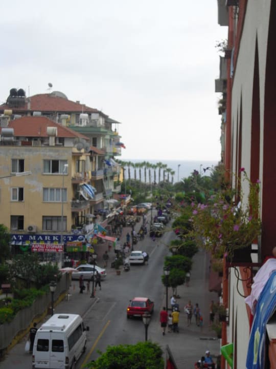 Zimmerausblick Hotel Aslan City Kleopatra