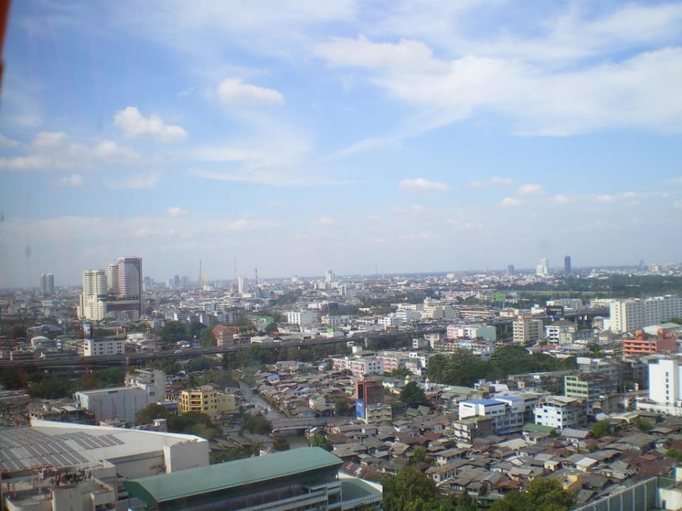Blick vom 18. Stock Siam@Siam Design Hotel Bangkok