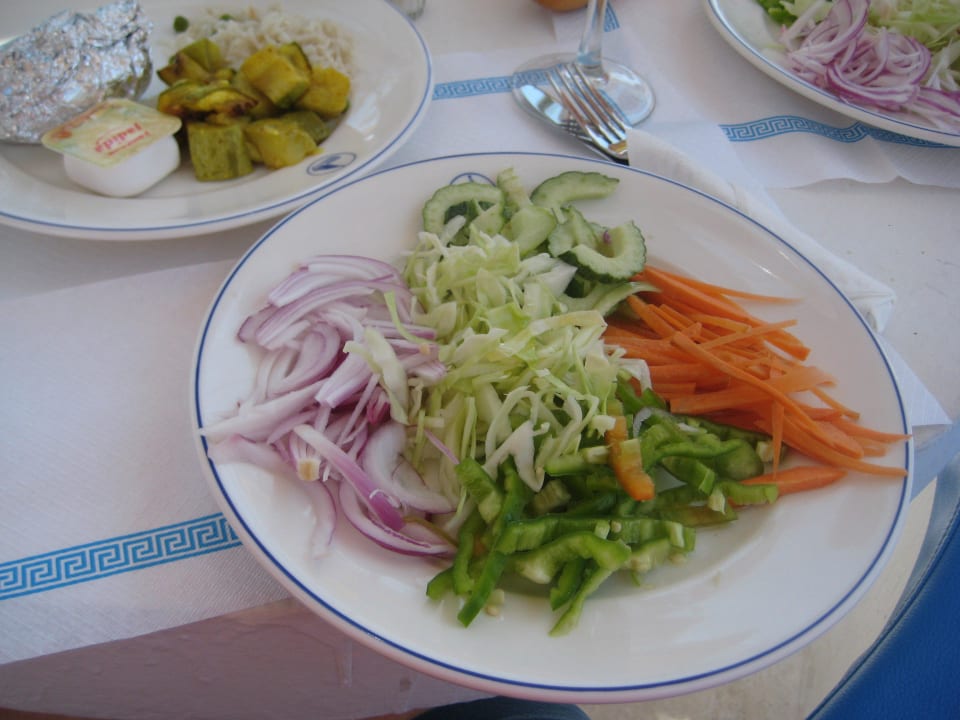 Salatteller Neptune Hotel El Mouradi Djerba Menzel
