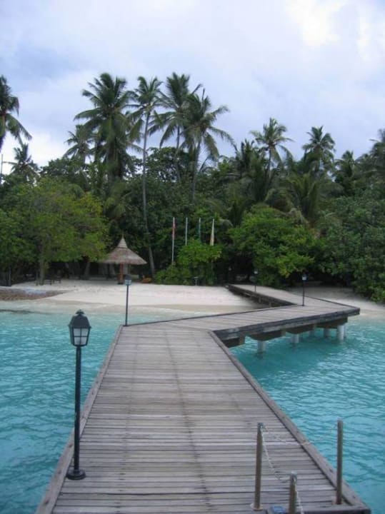 Anlegesteg der Boote Embudu Village