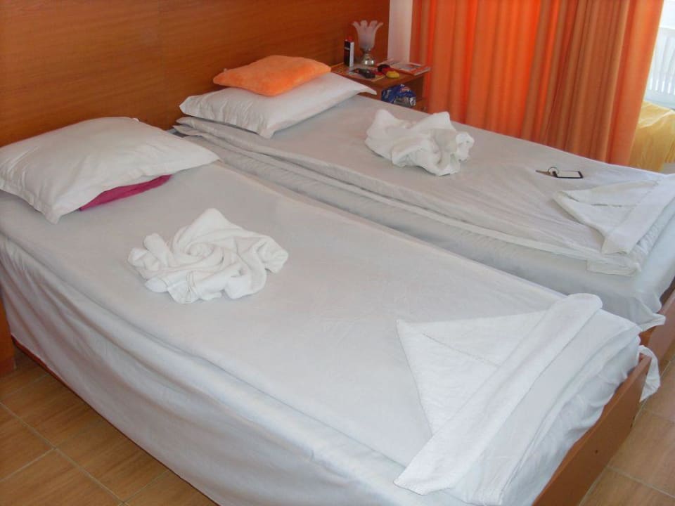 MANCHE Zimmermädchen haben sich echt Mühe gegeben! Hotel Pliska