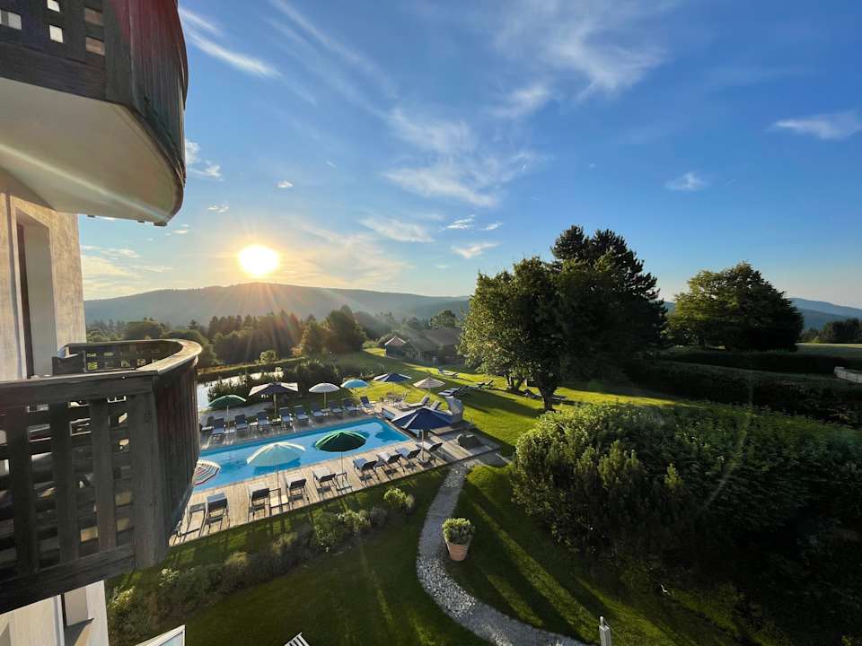 Ausblick Berghotel Maibrunn
