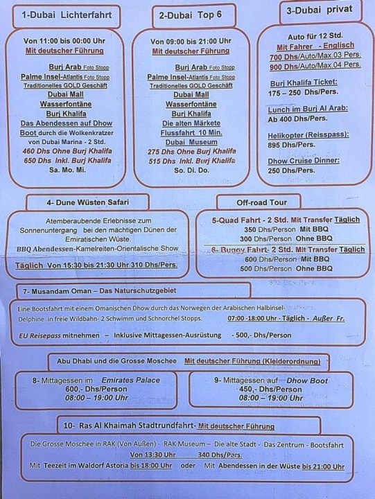 Ausflugsmöglichkeiten (1) DoubleTree by Hilton Resort & Spa Marjan Island