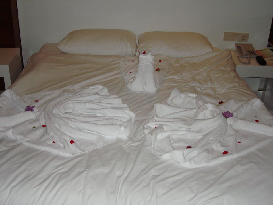 Handtuchkreation im Zimmer Seaden Sea World Resort & Spa