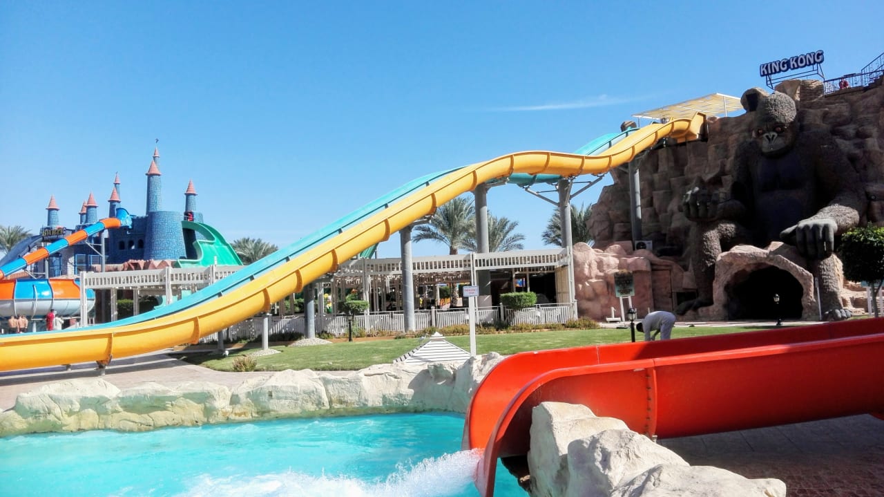 Rutschenparadies. Pickalbatros Aqua Blu Resort - Sharm El Sheikh