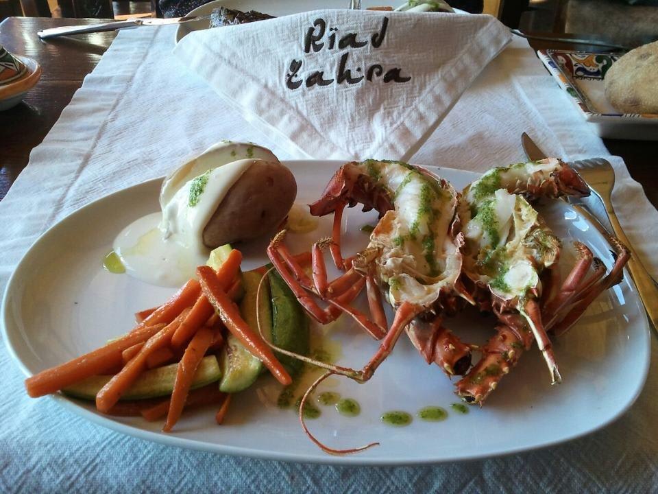 Zahra's Grill Restaurant Hotel Riad Zahra