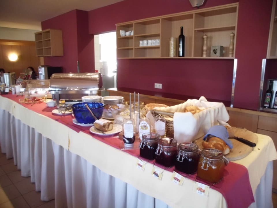 Frühstücksbüffet Erlebnishotel Fendels