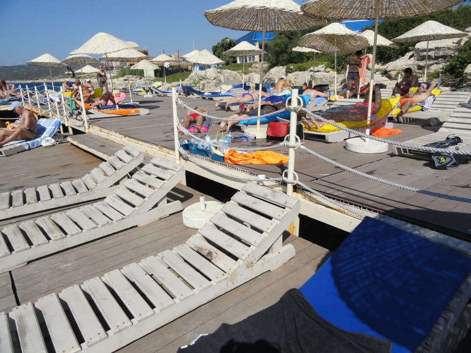 Müll Badeplateau Club Resort Atlantis