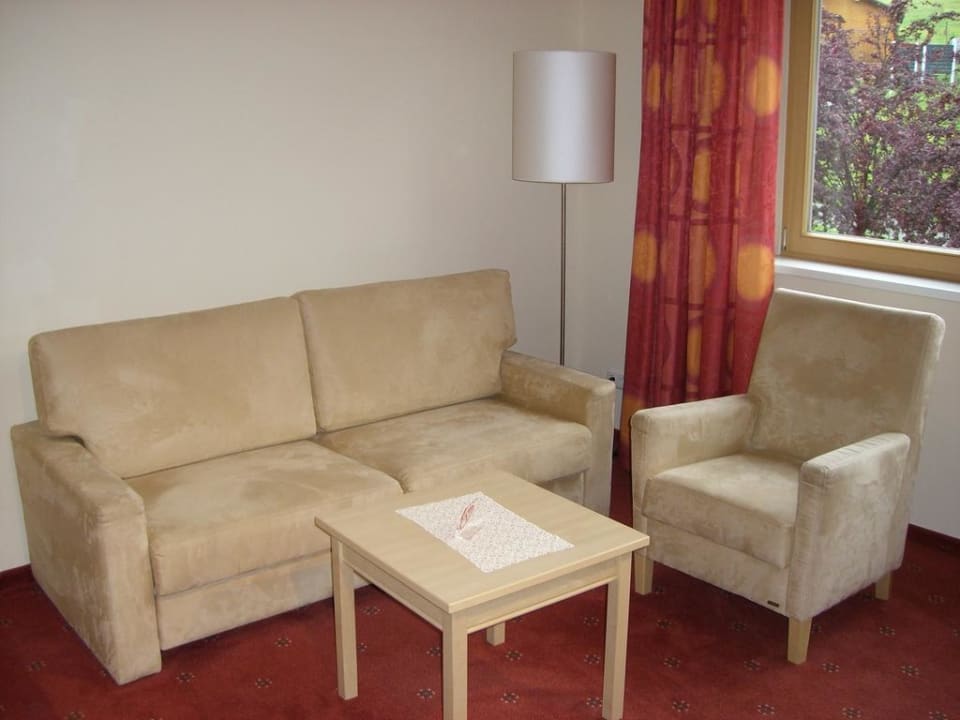 Sitzecke Wohlfühlzimmer Nr. 112 Hotel Adler
